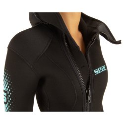 SEAC Liberty Long Lady 7mm | V�ddragt til Kvinder med H�tte