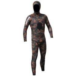 UV dragt Sopras Apnea  camou brown 3 m.m.