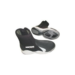 Neopren st�vle 6m.m. med h�rd s�l samt lynl�s.