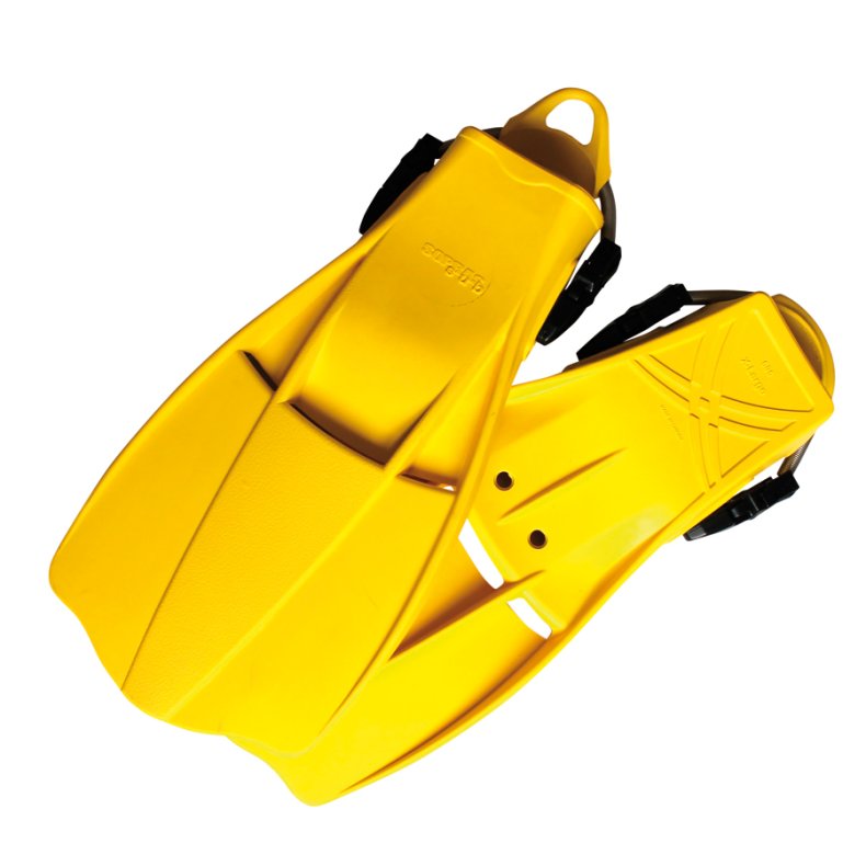 SOPRAS TEK Gummi finner III med rustfri st�l fjeder som h�le rem.