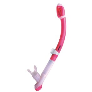 SHIC Snorkel i sort eller gennemsigtig silikone, med ventil, tr snorkel