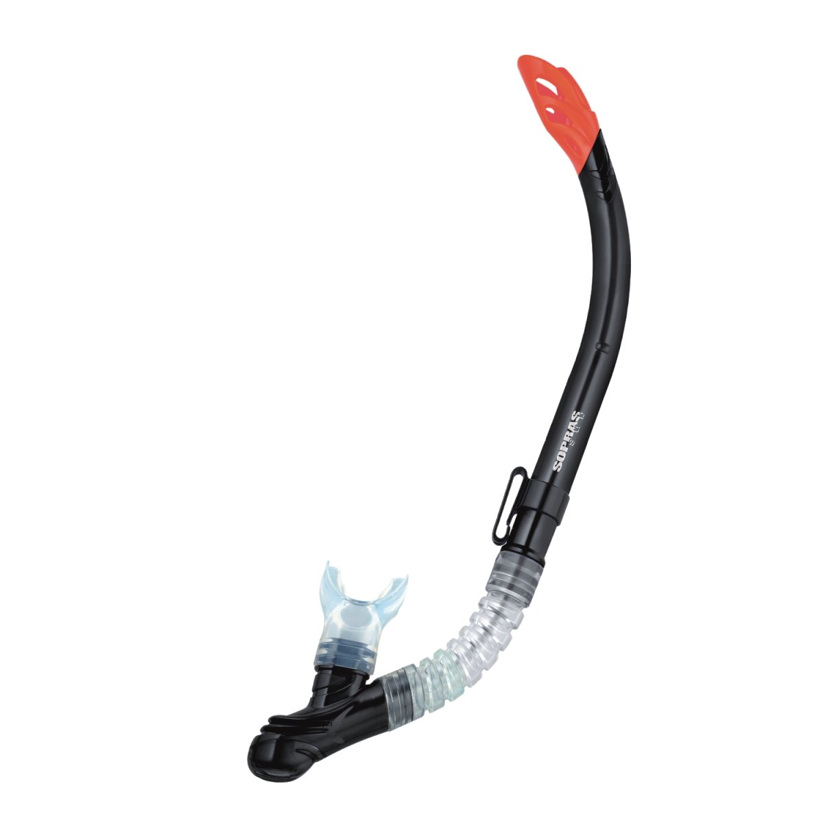 Boccaglio Regolatore Per Immersioni Trident RP38Blk – Morso Morbido Piccolo, Nero, Per Subacquea E Snorkeling - Foto 2