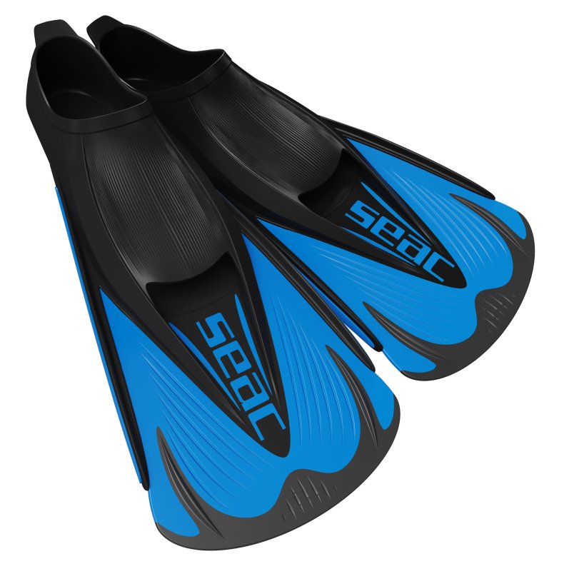 SEAC Speed-S korte sv�mmefinner i flere farver, perfekte til pool og snorkling.