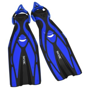 SEAC F1 S Sling Strap Dykkefinner � Ultra-lette H�lerems finner (Bl�)