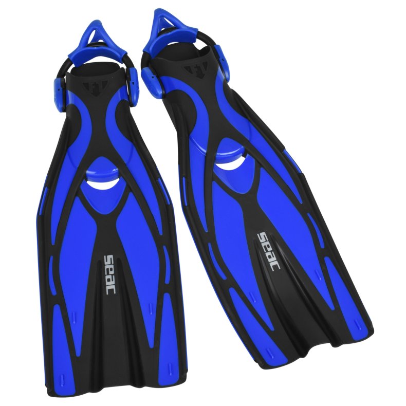 SEAC F1 S Sling Strap Dykkefinner � Ultra-lette H�lerems finner (Bl�)