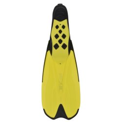 SEAC Spinta Sv�mmef�dder Gul (Str. 46-47) &ndash; Lette Snorkelfinner set fra bunden