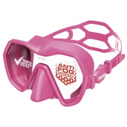 SEAC Purezza Antifog dykkermaske i pink silikone.