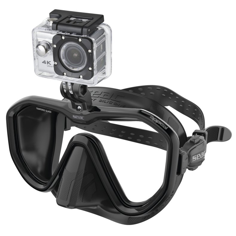 SEAC APPEAL PRO dykkermaske med GoPro holder.