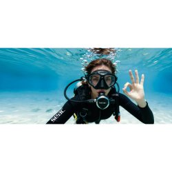 SEAC Clear Anti-Fog Dykkermaske � Duggfri &amp; Komfortabel