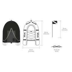 SEAC BRIDGE INFLATABLE GANGWAY ( Flagskibet af bjer fra Seac).