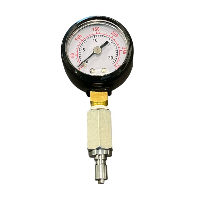 Test manometer til kontrol af 1 trin.