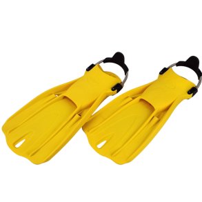 DIVA gummi svmmefdder med rustfri stlspnder.