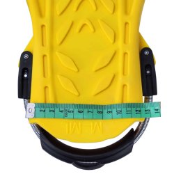 DIVA gummi svmmefdder med rustfri stlspnder.