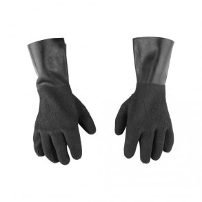 Sorte trhandsker ( til ringsystem ).