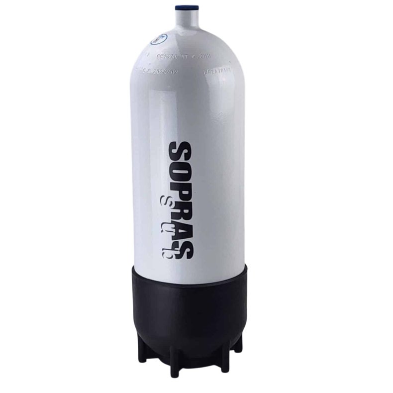 Dykker flaske 15L 232 BAR diam 203m.m.