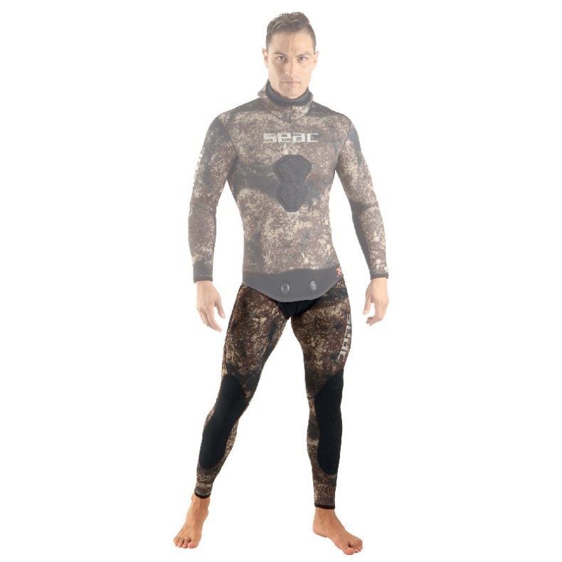 SEAC GHOST BROWN PANT MAN 7m.m. L KUN BUKSER I STR L.