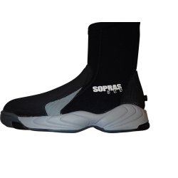 Neopren st�vle 6m.m. med h�rd s�l samt lynl�s.