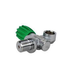 Sanosub Nitrox Flaskeventil - M25x2 - 232 Bar med Oring.