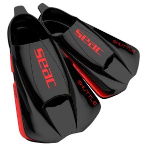 SEAC Shuttle Power Fins � 100% Silikone Korte Tr�ningsfinner.