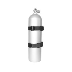 Komplet tankadapter med flaskeblter og bolter.