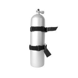 Komplet tankadapter med flaskeblter og bolter.