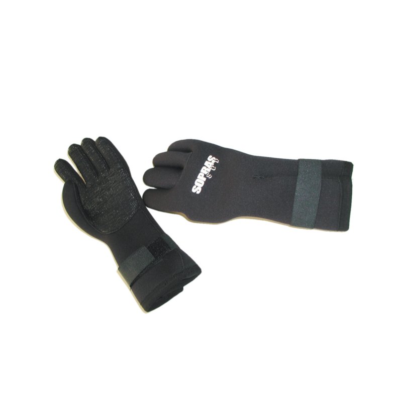 Neopren handsker 5 m.m. fra Sopras i lang model