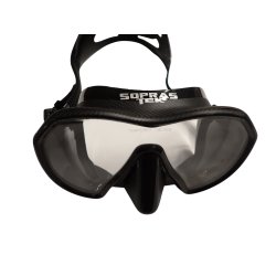 Dykkermaske Futura sort silicone