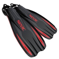 SEAC U-1000 Sling Strap i r�d model 71-55R elastisk h�lerem til dykkerfinner.
