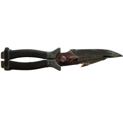 Soprasub 2-i-1 Dykkerkniv &amp; Saks | Med Sav &amp; Linet�rer (15 cm)