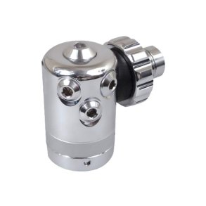 Apeks DS4 over-balanceret membran 1. trin med 1 HP-port og 4 MP-porte til teknisk dykning