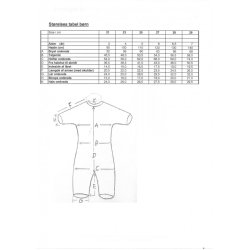 Vddragt til brn kort model 2 mm