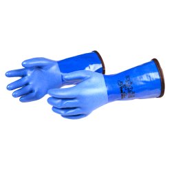 SI TECH Blue PVC Glove - Basic